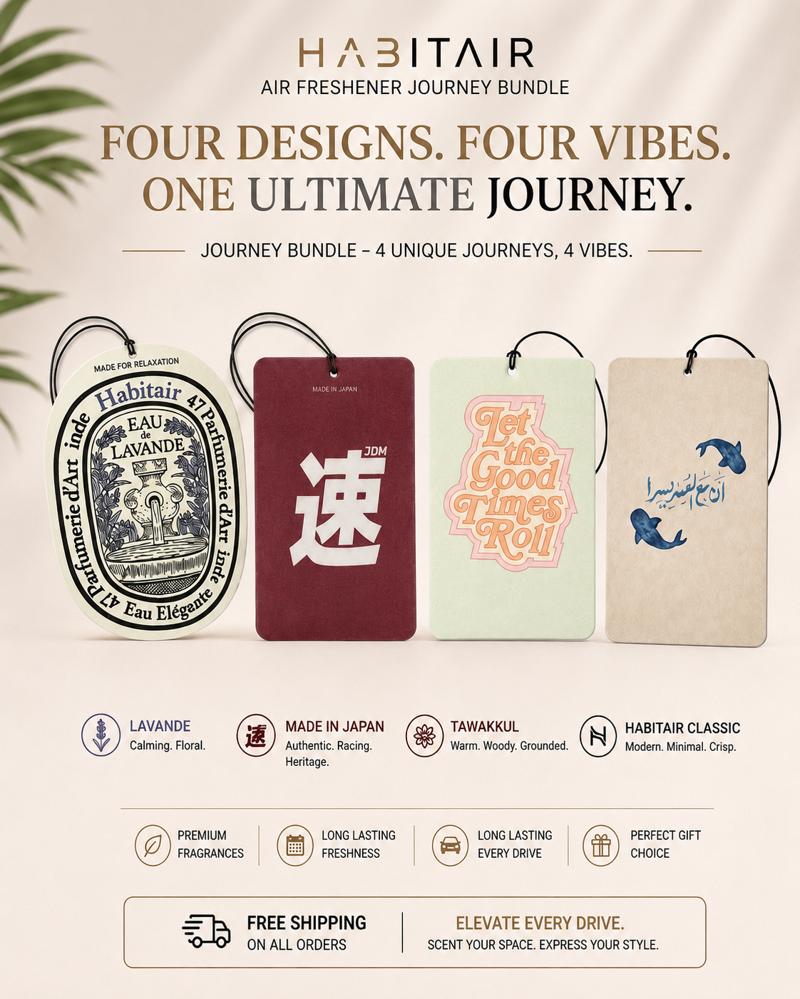 The Signature Bundle: Buy 3 Get 1 Free