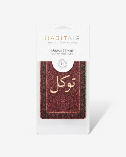 DESERT NOIR in its retail pack, front