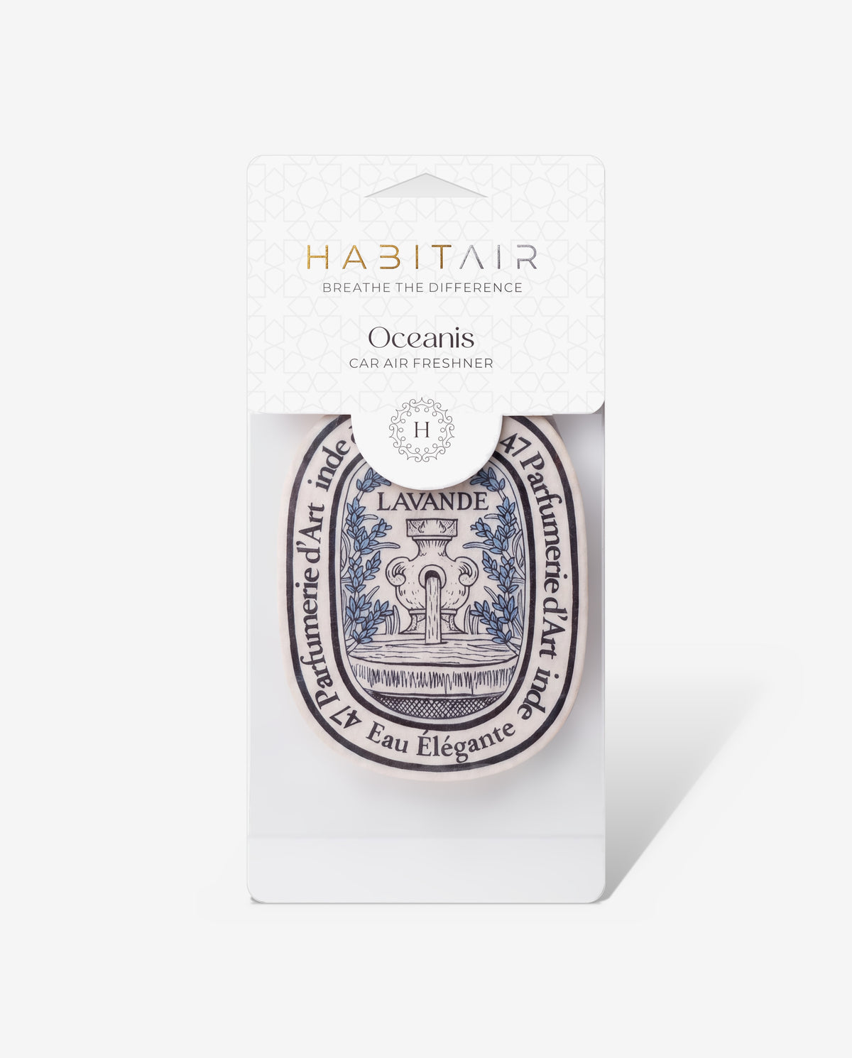 OCEANIS Premium Fragrance (Oval Edition) in its retail pack, front