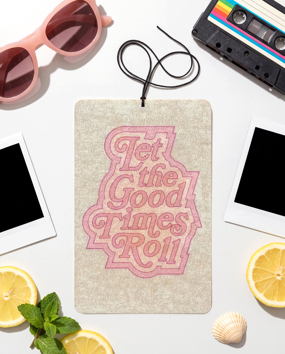 Let the Good Times Roll flat lay with its fragrance ingredients