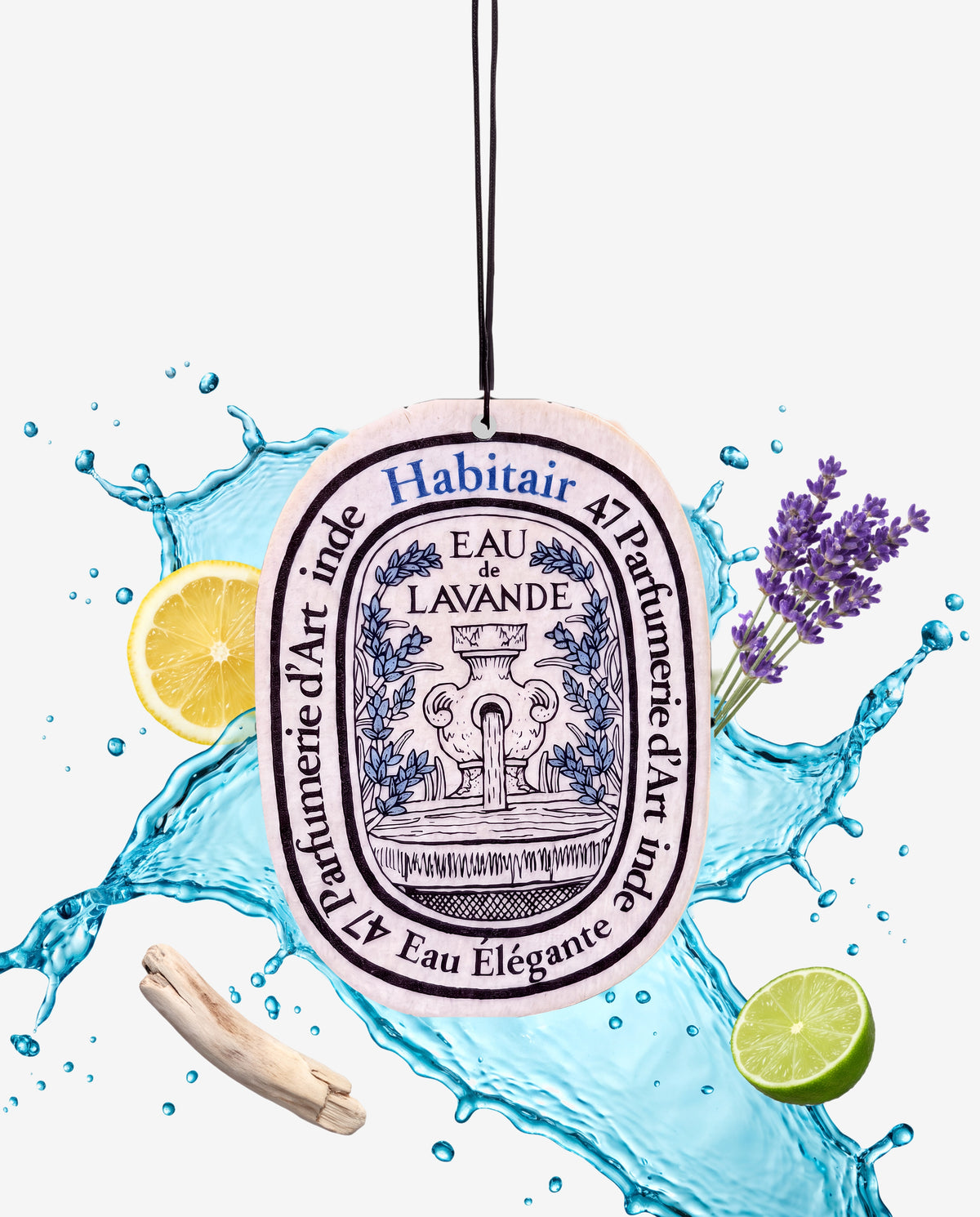 OCEANIS Premium Fragrance (Oval Edition) with the ingredients of its scent