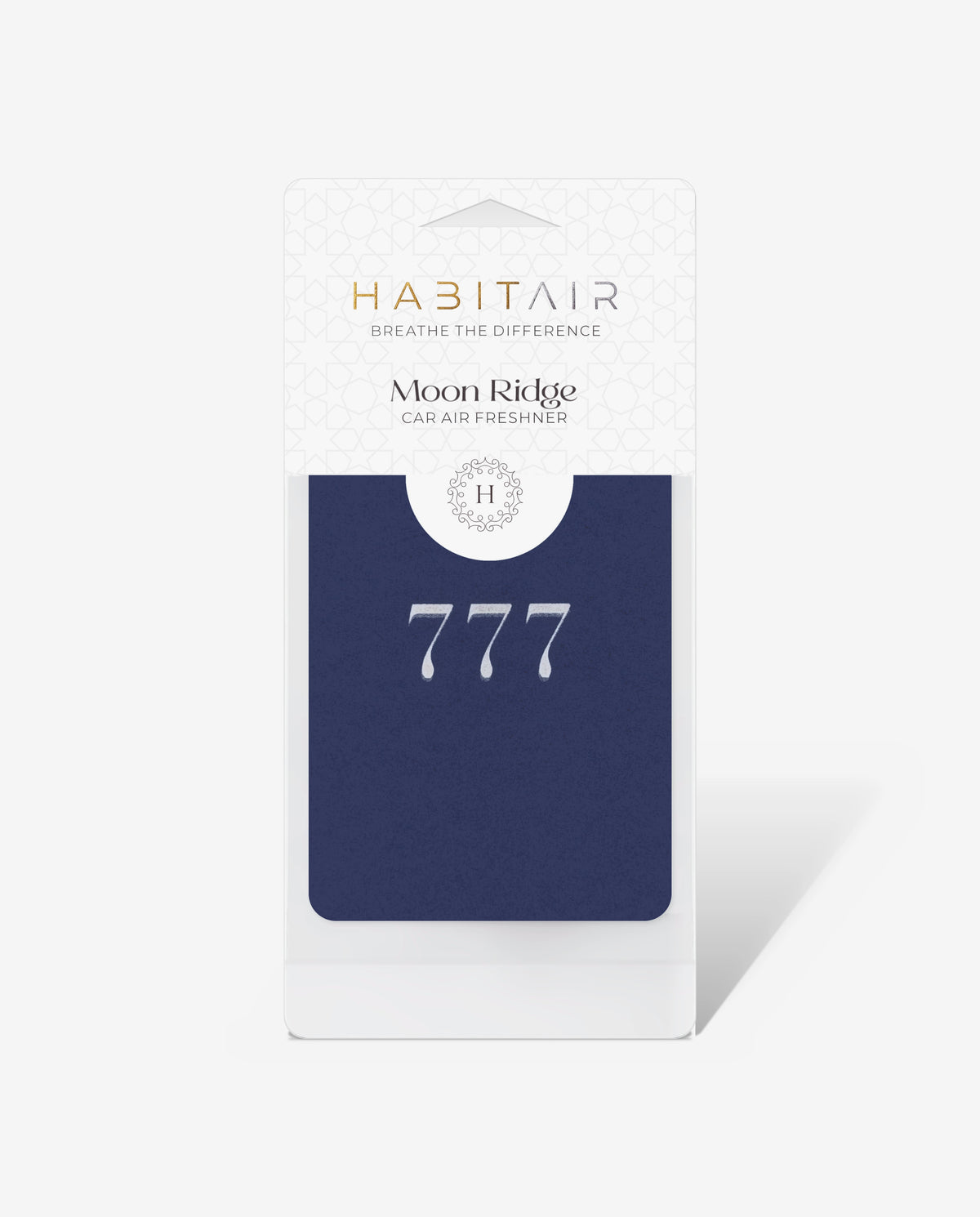 777 MOON RIDGE in its retail pack, front