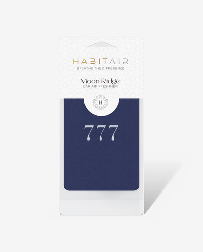 777 MOON RIDGE in its retail pack, front
