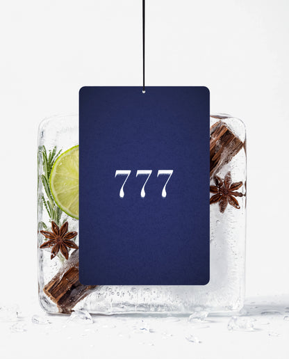 777 MOON RIDGE with the ingredients of its scent